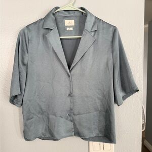 Wilfred Beso Satin Shirt from Aritzia Size XS
